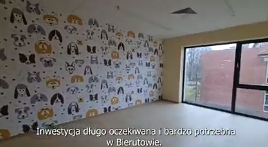 Budowa przedszkola w Bierutowie na finiszu [VIDEO]