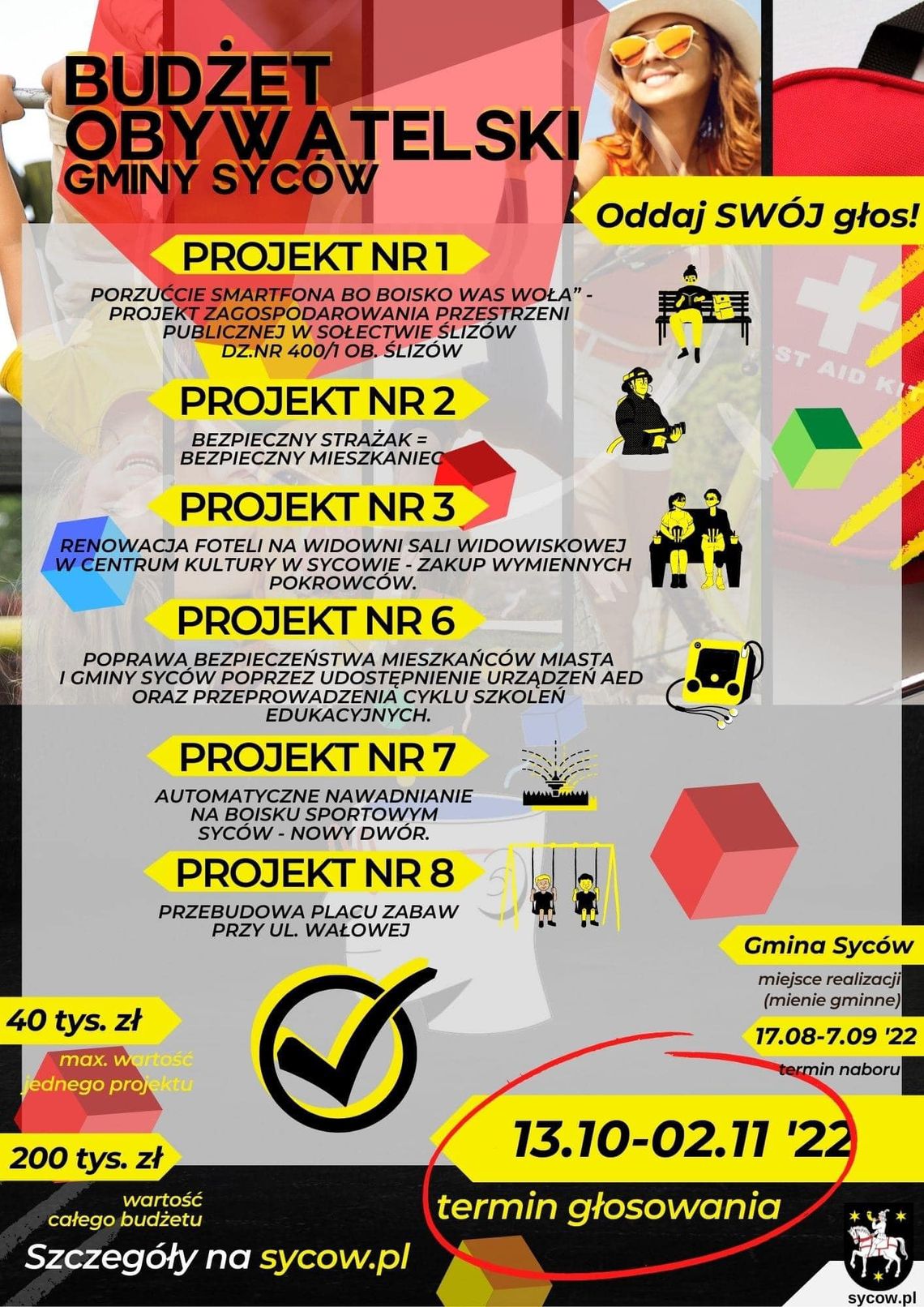 Budżet obywatelski Sycowa - ruszyło głosowanie Budżet obywatelski Sycowa - ruszyło głosowanie