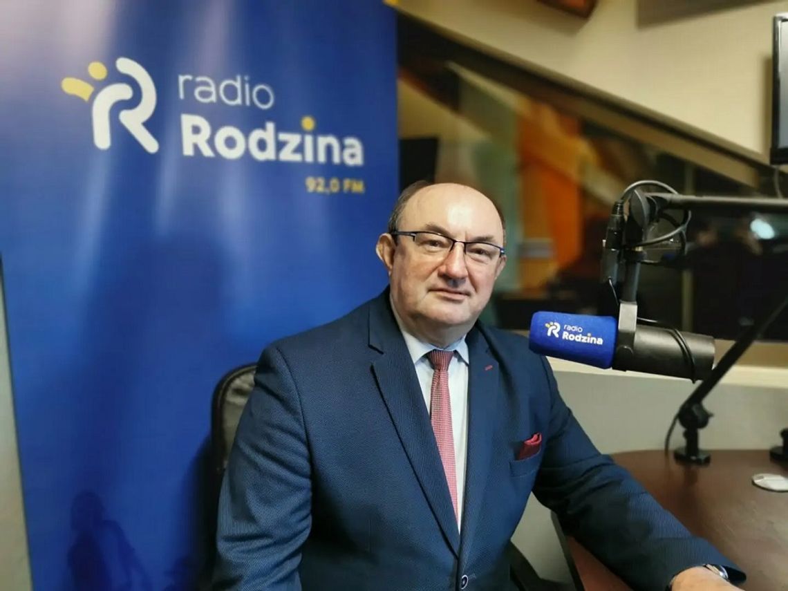 Burmistrz Jan Bronś mówił o inwestycjach na antenie Radia Rodzina