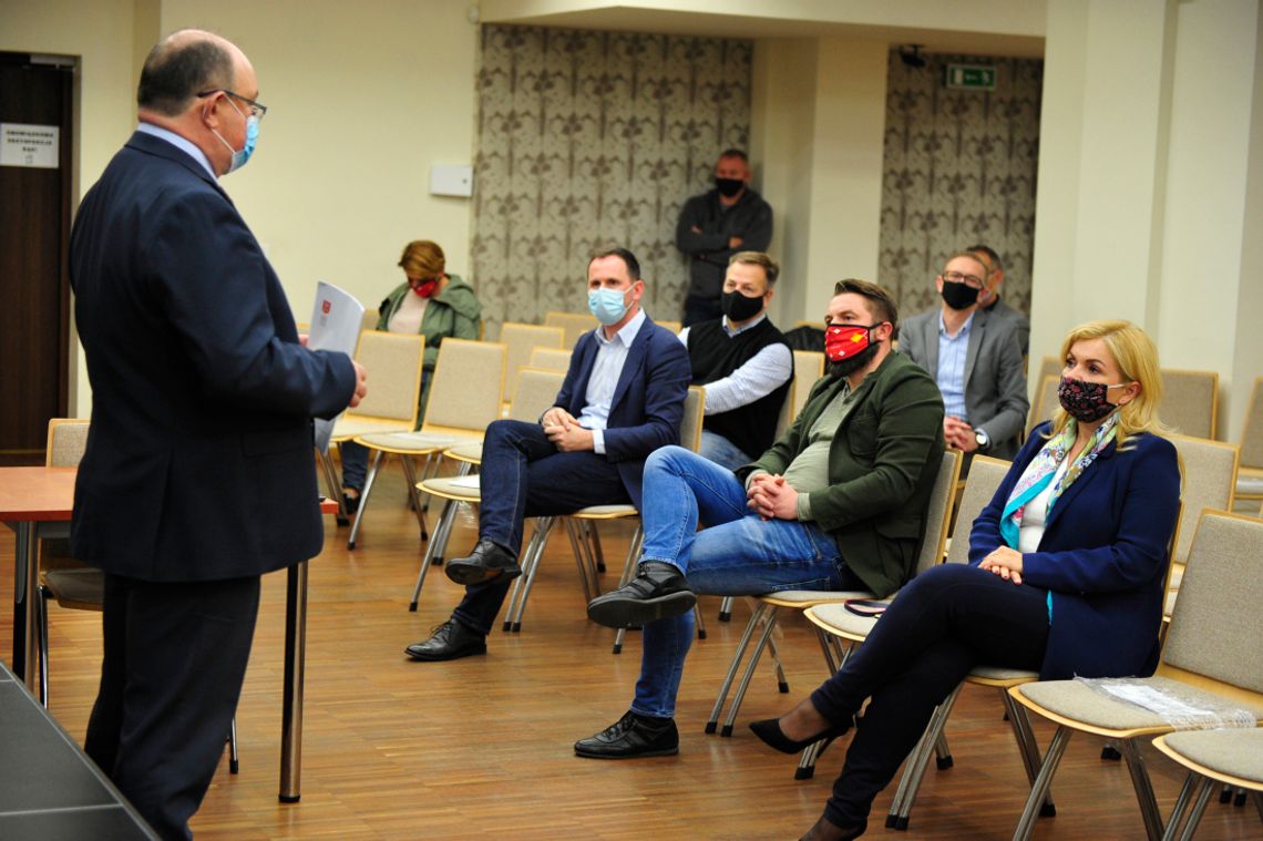 Burmistrz Jan Bronś zaprezentował program ekologicznej Oleśnicy