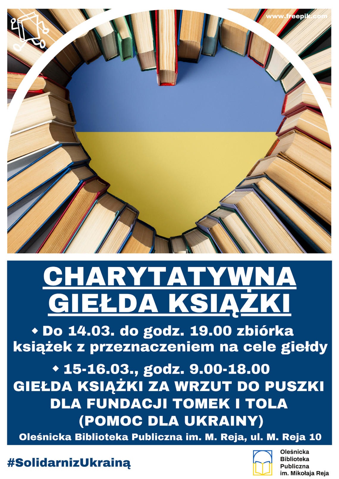 Charytatywna Giełda Książki #SolidarnizUkrainą