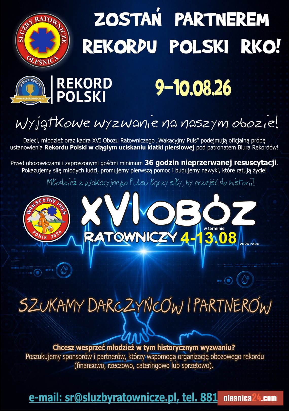 Chcą pobić rekord Polski. Podali więcej szczegółów Chcą pobić rekord Polski. Podali więcej szczegółów