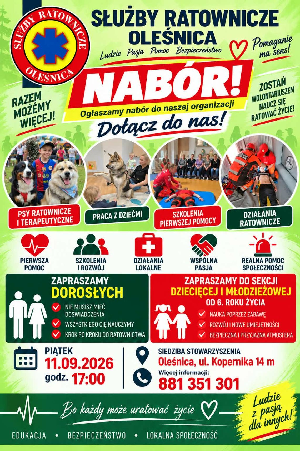 Chcesz nauczyć się ratować życie?