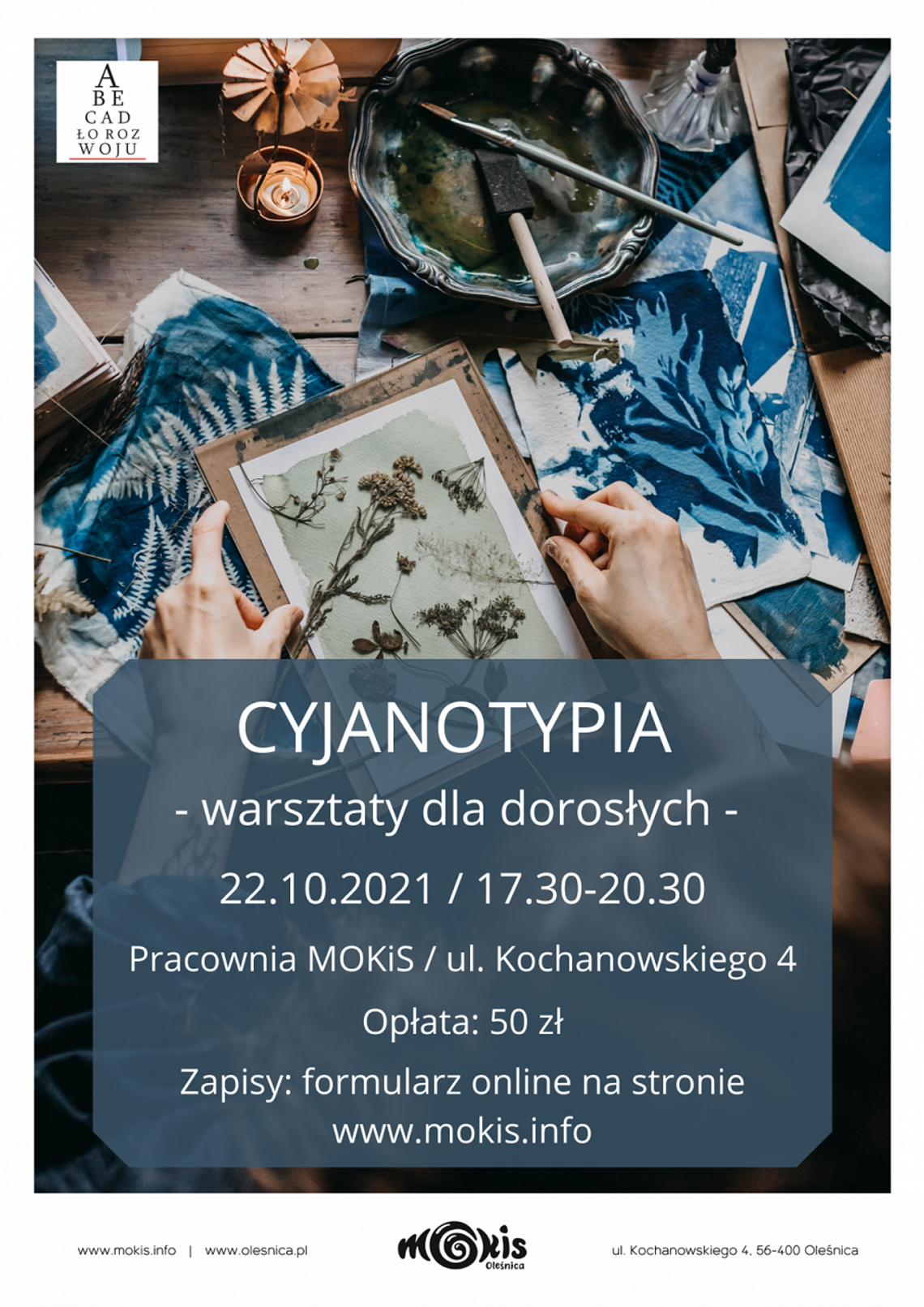 Cyjanotypia - warsztaty dla dorosłych