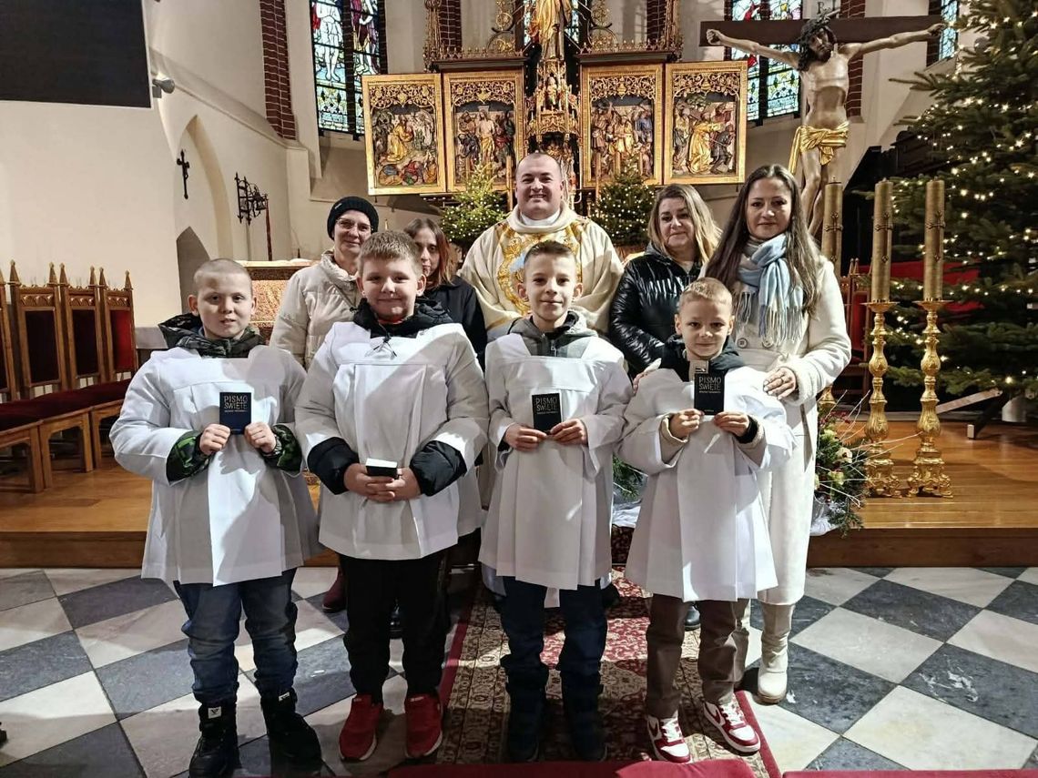 Czterej chłopcy zostali nowymi ministrantami