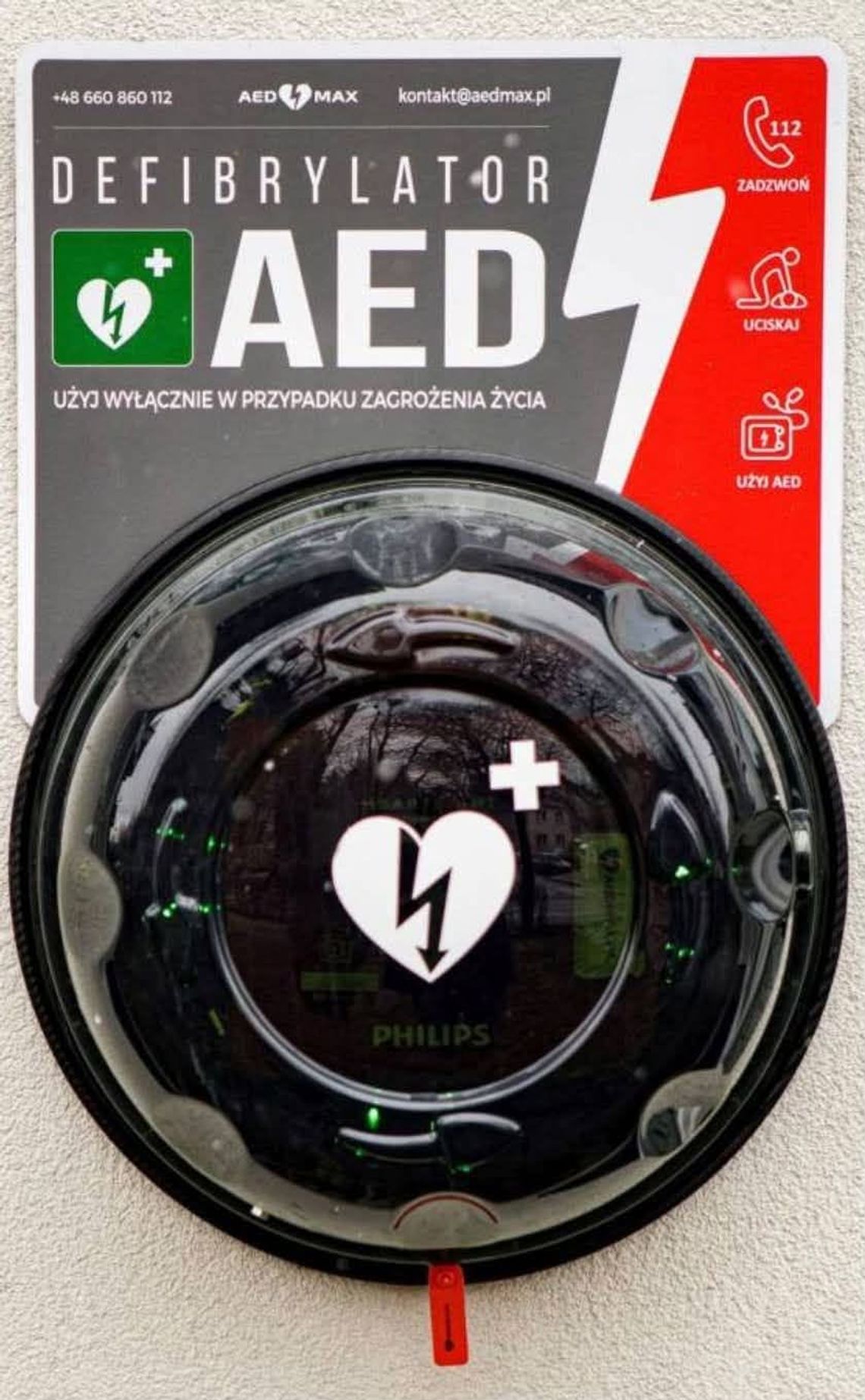 Defibrylator AED zostanie zainstalowany w Boguszycach Defibrylator AED zostanie zainstalowany w Boguszycach