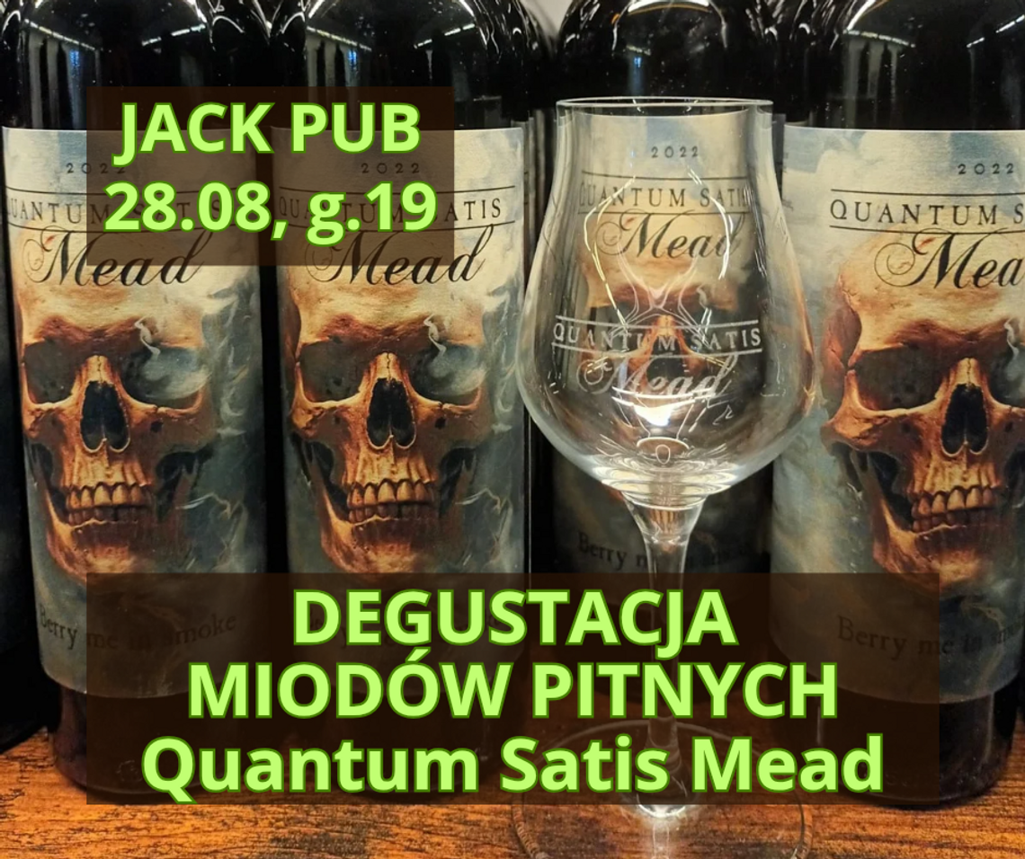 Degustacja miodów pitnych w Jack Pubie