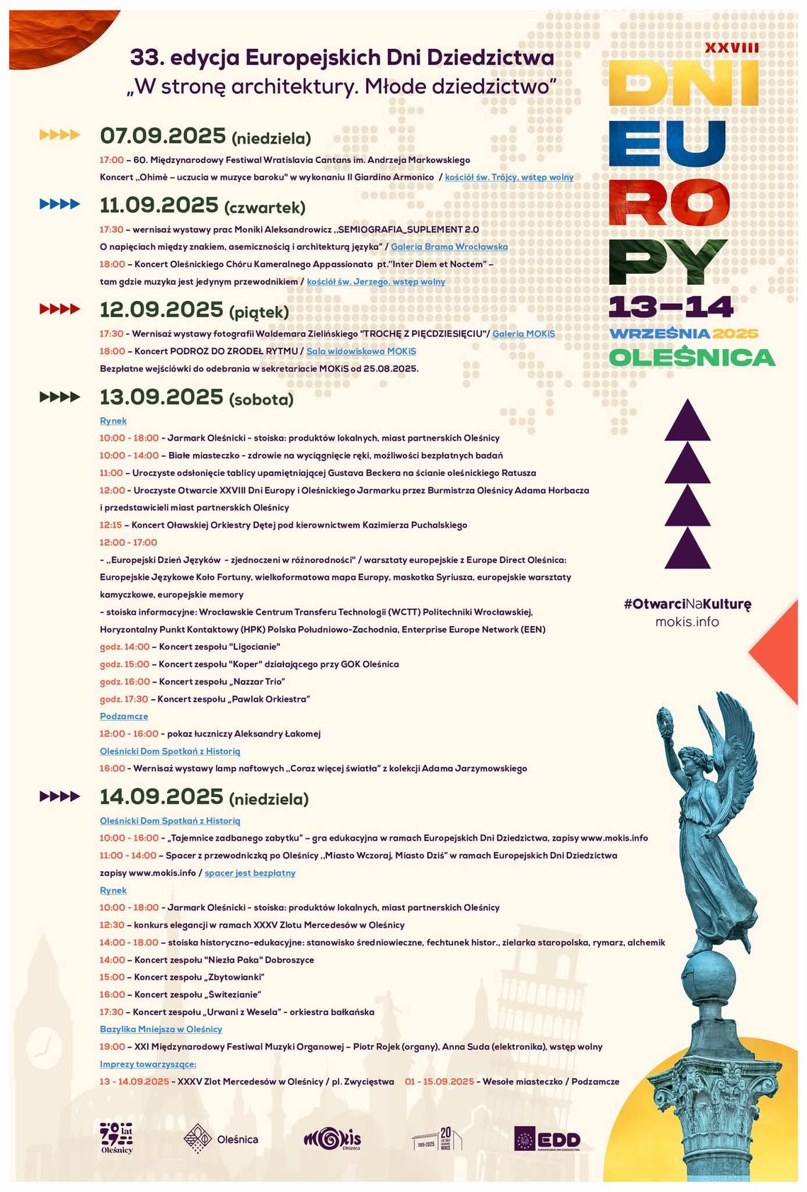 Dni Europy w Oleśnicy - co mamy w programie?
