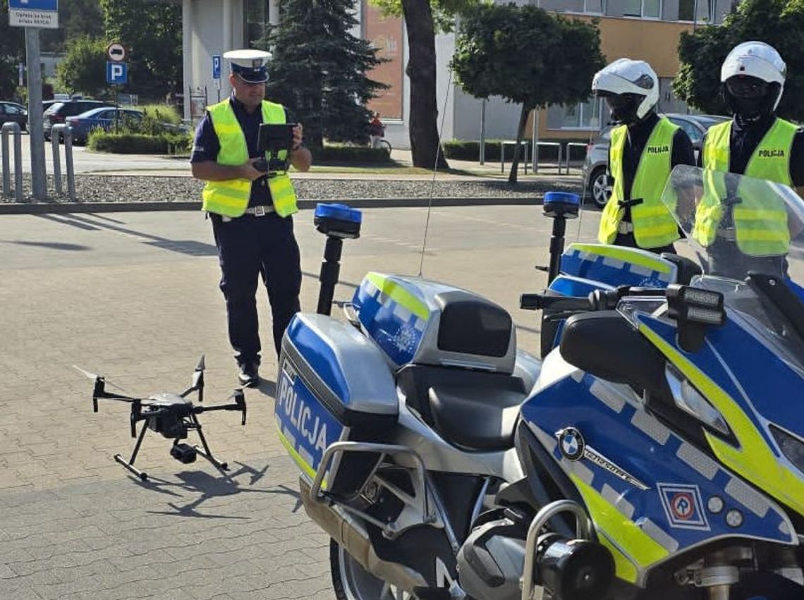 Dron działał, policjanci też. Jaki był efekt akcji?