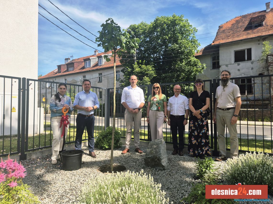 Drzewo pamięci na 760-lecie miasta. Przedszkolaki uczciły wyjątkowy jubileusz Bierutowa