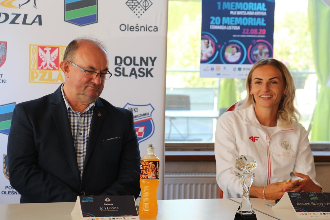 Dwie srebrne medalistki z Tokio gościły na mitingach w Oleśnicy