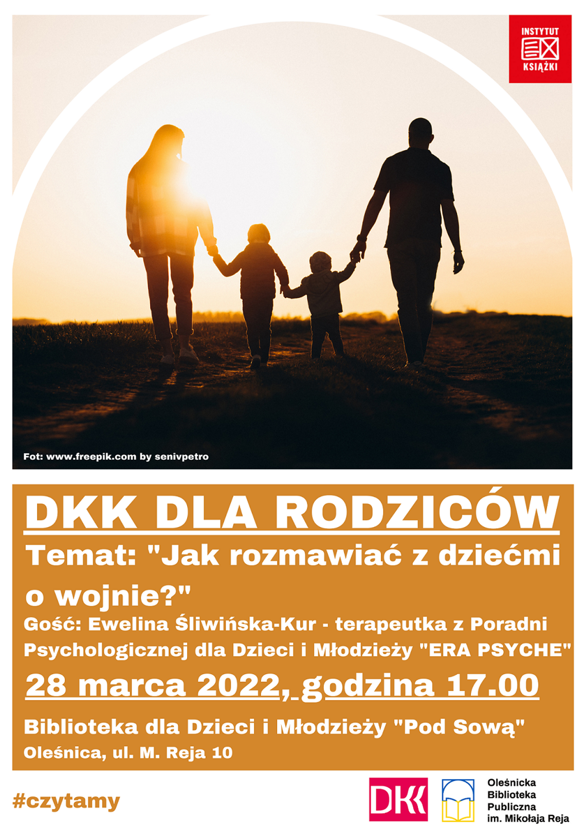 Dyskusyjny Klub Książki dla Rodziców znowu w bibliotece na Reja