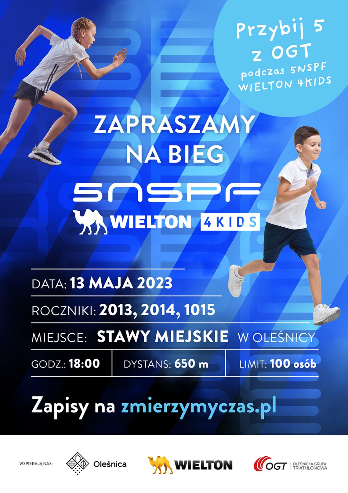 Dzieci pobiegną w Wielton 4 Kids w Oleśnicy