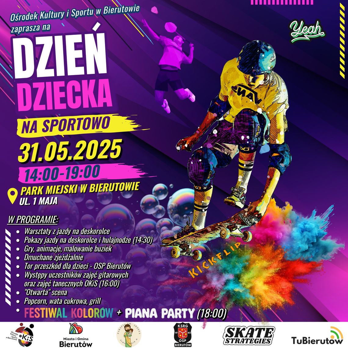 Dzień Dziecka w Bierutowie - co w planie?