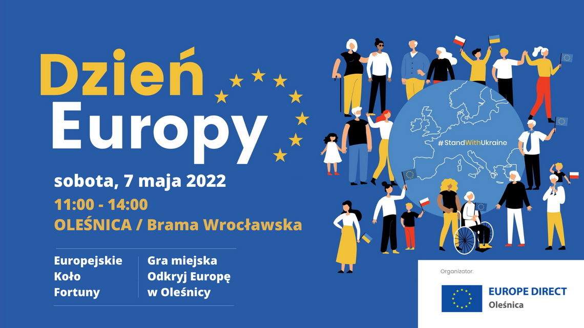 Dzień Europy w Oleśnicy już 7 maja