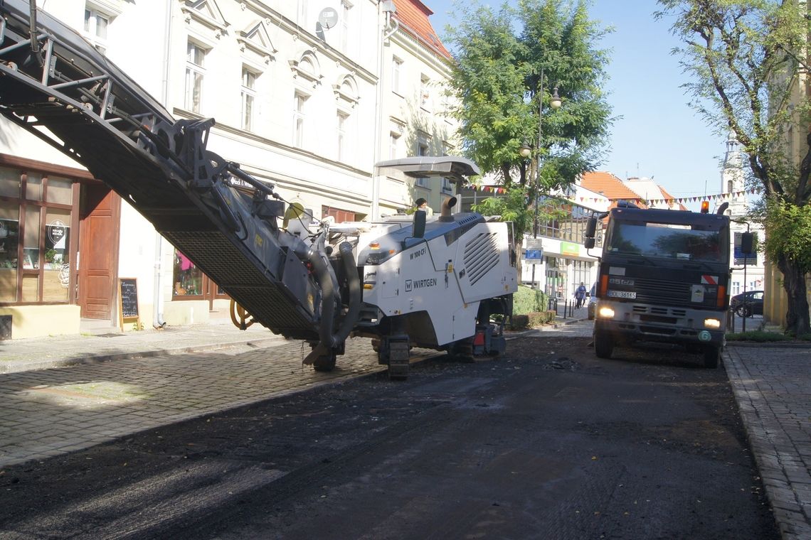 Dzisiaj rozpoczął się remont ulicy Sejmowej w Oleśnicy