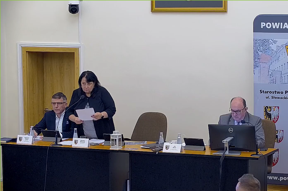 Starosta Efinowicz wyraziła ubolewanie