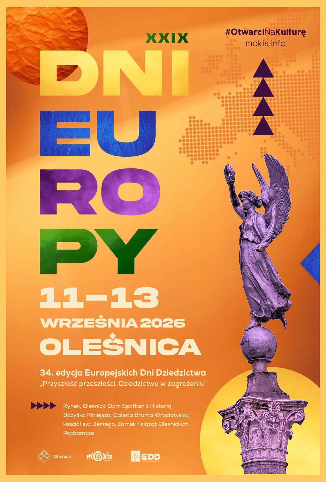 Europa znów zawita do Oleśnicy! Przed nami XXIX Dni Europy. Tegoroczna edycja pod ważnym hasłem