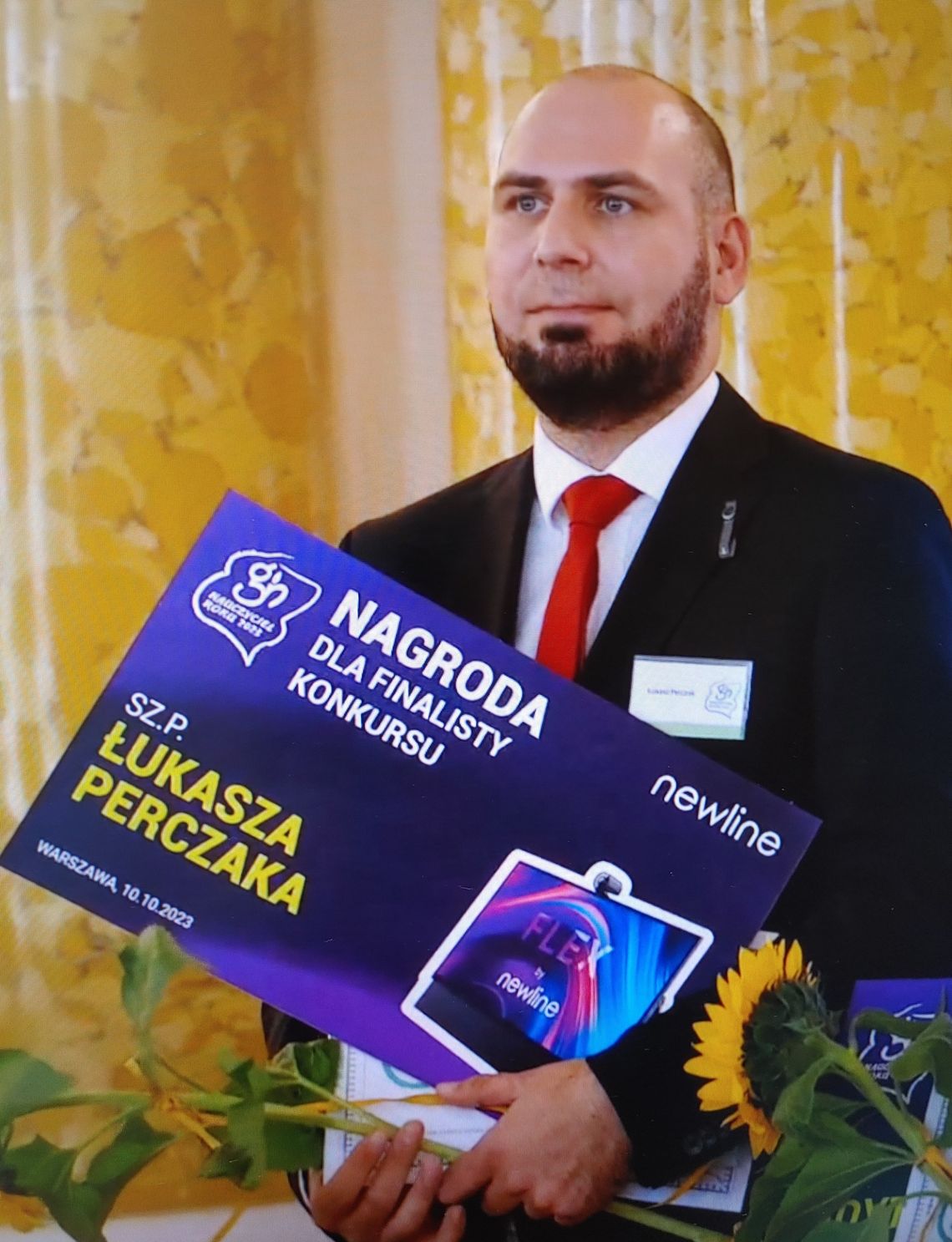 Fizyk z Oleśnicy w finale konkursu "Nauczyciel Roku 2023"