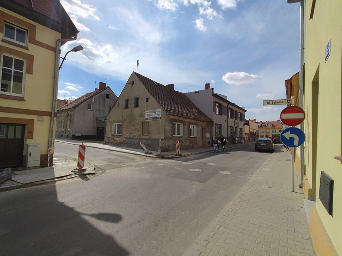 Fragment ulicy Szkolnej został otwarty