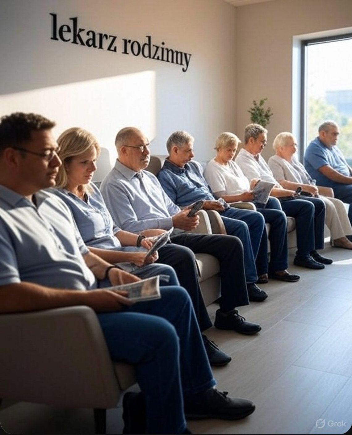 GEHENNA PACJENTÓW W PRZYCHODNI NA HALLERA