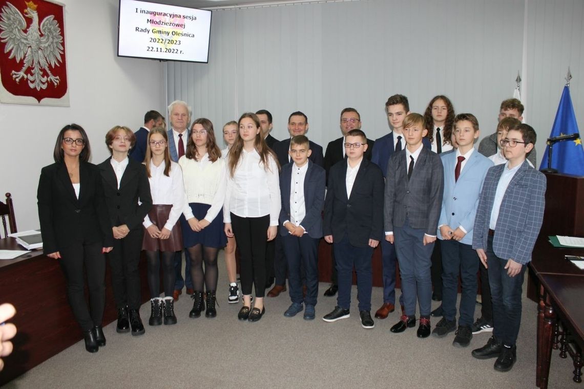 Gmina Oleśnica: Czwarty rok aktywności Młodzieżowej Rady Gminy