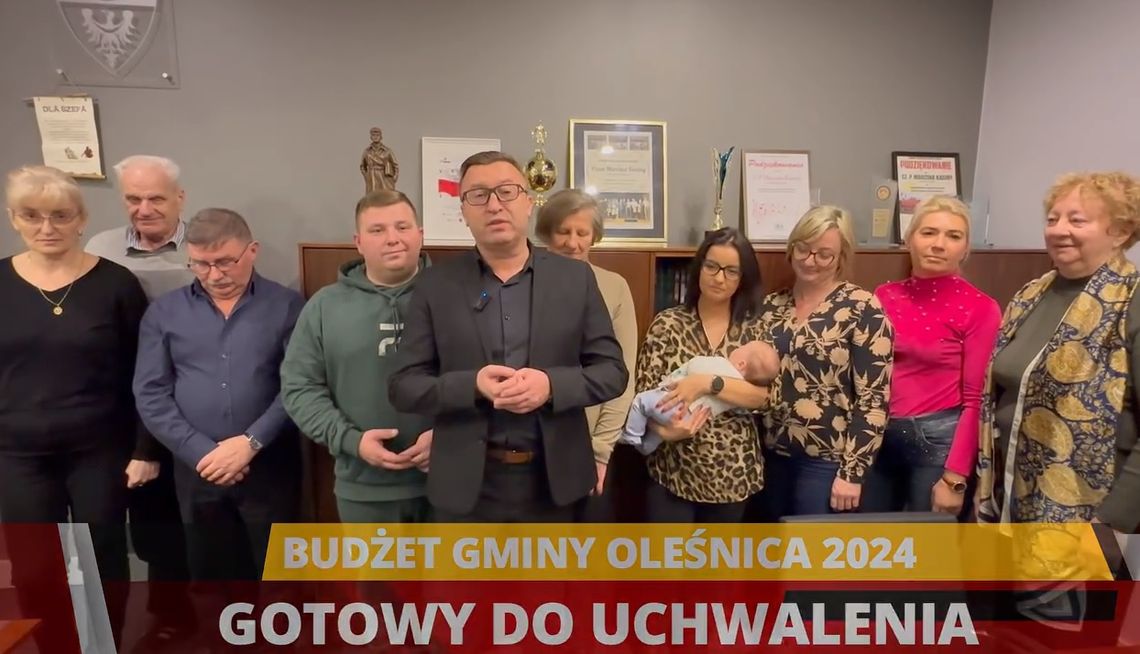 Gmina Oleśnica ma gotowy budżet na rok 2024