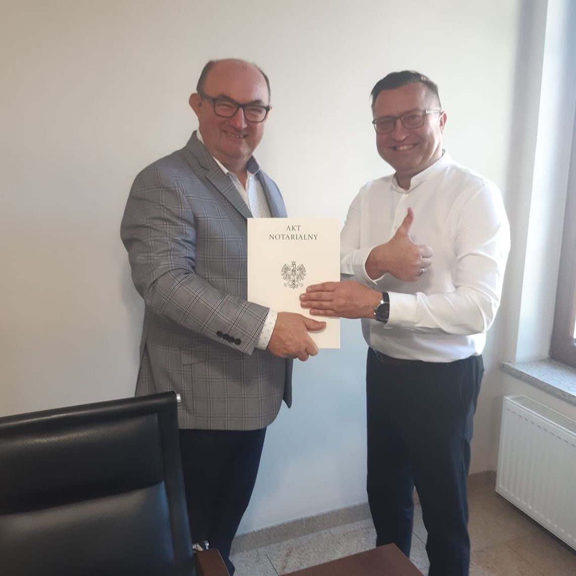 Gmina Oleśnica przekazała miastu działki