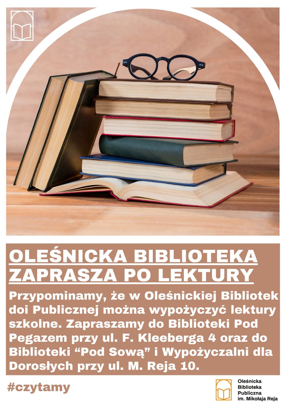 Goń do biblioteki po lektury!