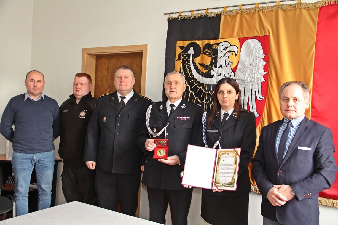 Gratulacje i podziękowania dla OSP w Bierutowie