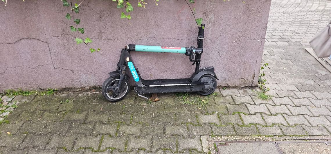 Groźne zdarzenie z hulajnogą w Oleśnicy