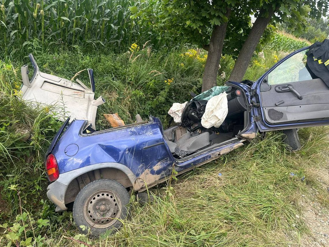 Groźny wypadek - po ciężko rannego przyleciał śmigłowiec LPR