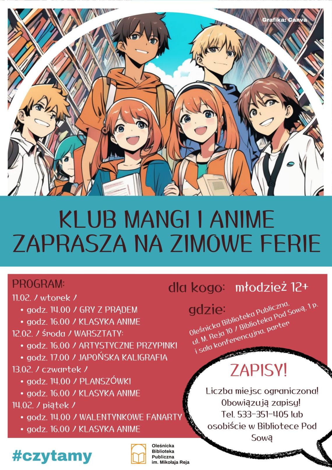 Gry z prądem, czyli ferie dla fanów anime