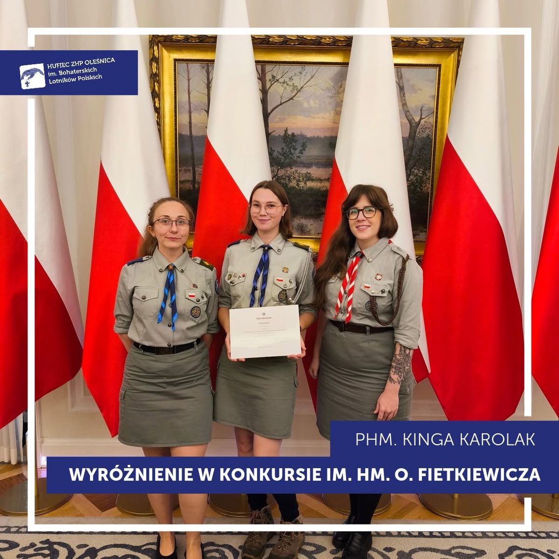 Harcerka z wyróżnieniem w Belwederze. Zbadała wypalenie zawodowe instruktorów ZHP Harcerka z wyróżnieniem w Belwederze. Zbadała wypalenie zawodowe instruktorów ZHP