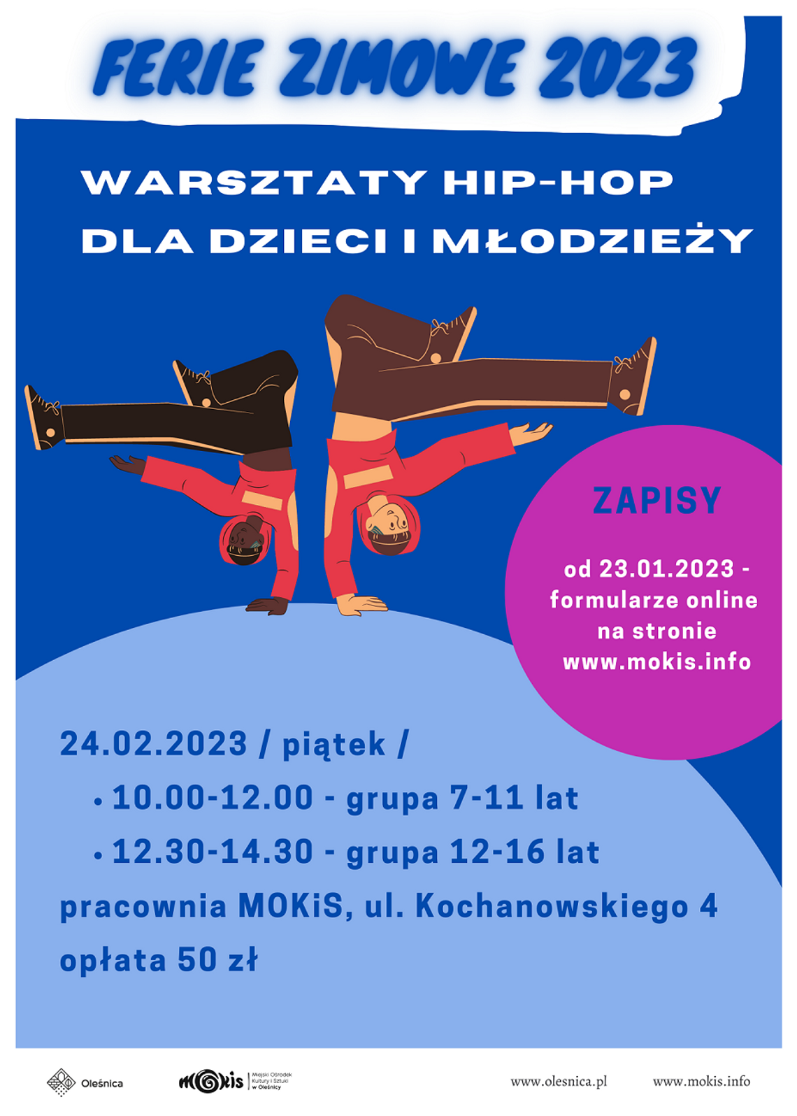 Hip-hop na zimowe ferie