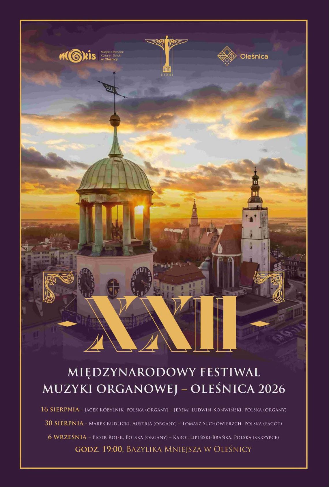 II Koncert Festiwalu Muzyki Organowej już w niedzielę II Koncert Festiwalu Muzyki Organowej już w niedzielę
