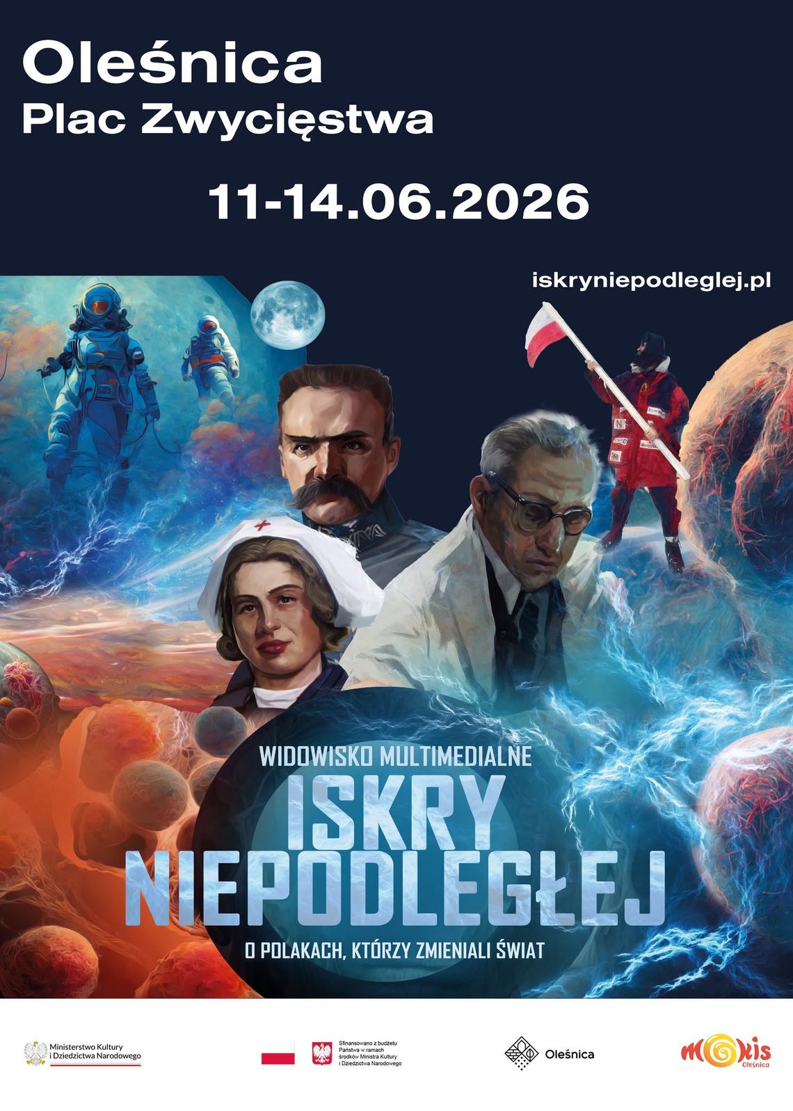 „Iskry Niepodległej" w Oleśnicy. Multimedialne widowisko przyjedzie na Plac Zwycięstwa „Iskry Niepodległej" w Oleśnicy. Multimedialne widowisko przyjedzie na Plac Zwycięstwa