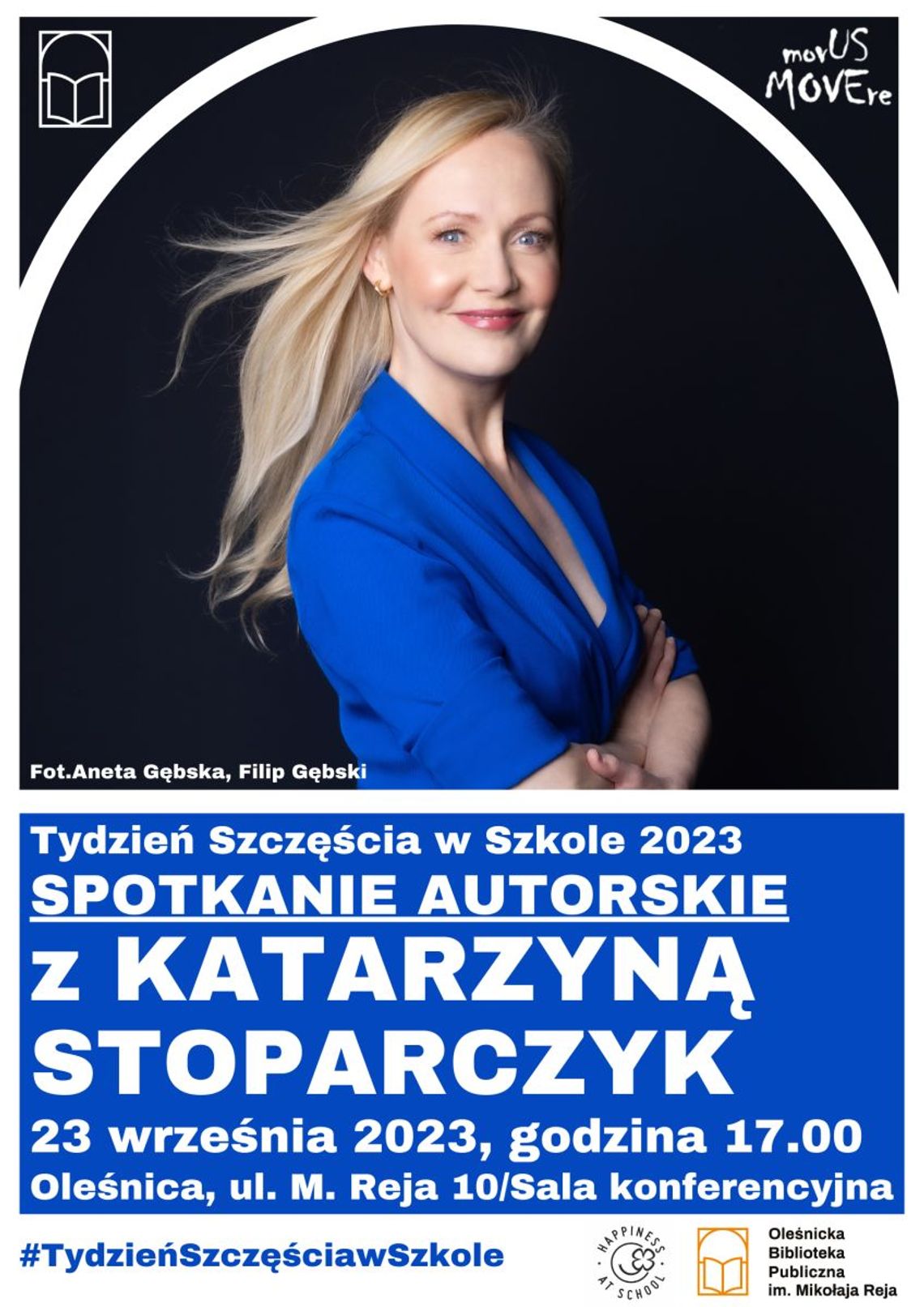 Tydzień Szczęścia w Szkole i spotkanie autorskie z Katarzyną Stoparczyk