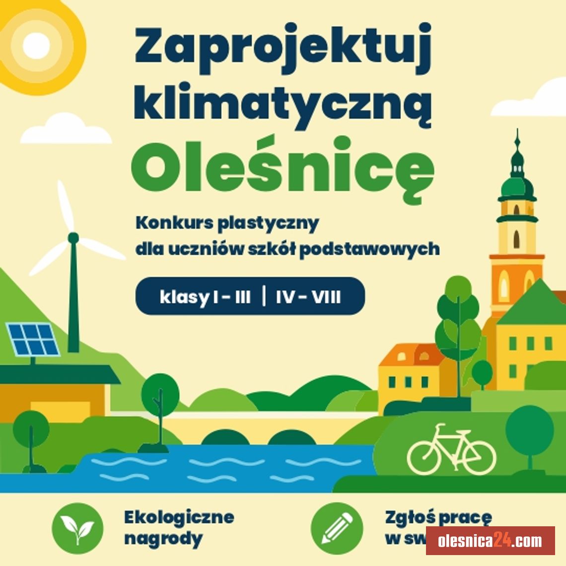 Jak powinna wyglądać Oleśnica odporna na zmiany klimatu? Dzieciaki mają pomysł!