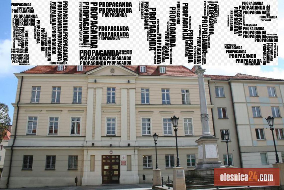 Jak władze Oleśnicy kupują za publiczne pieniądze wychwalające artykuły 