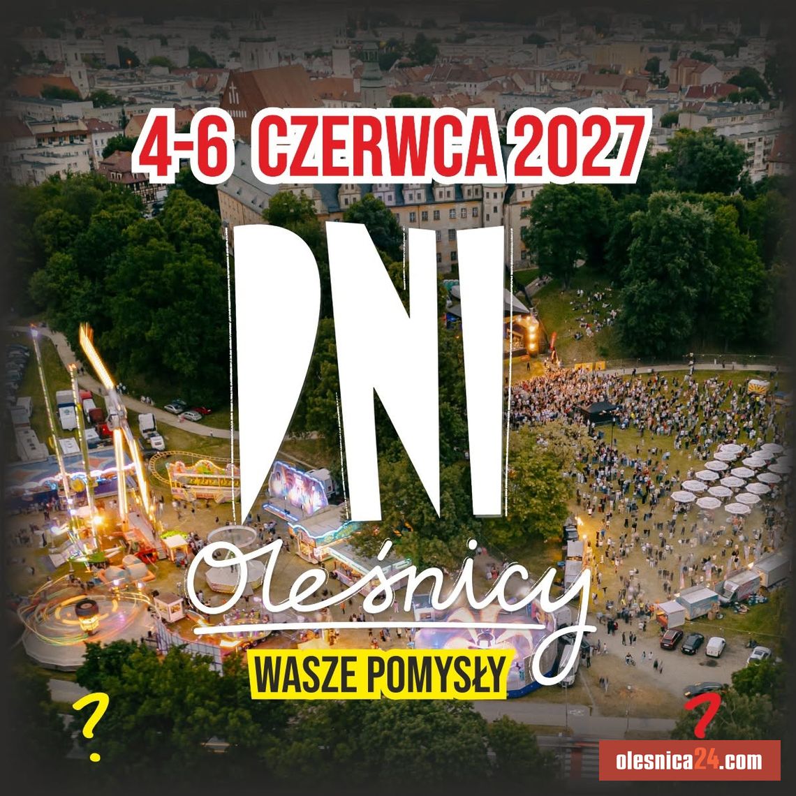 Jakiej muzyki chcecie na Dniach Oleśnicy 2027? Miasto pyta mieszkańców i oddaje im głos Jakiej muzyki chcecie na Dniach Oleśnicy 2027? Miasto pyta mieszkańców i oddaje im głos
