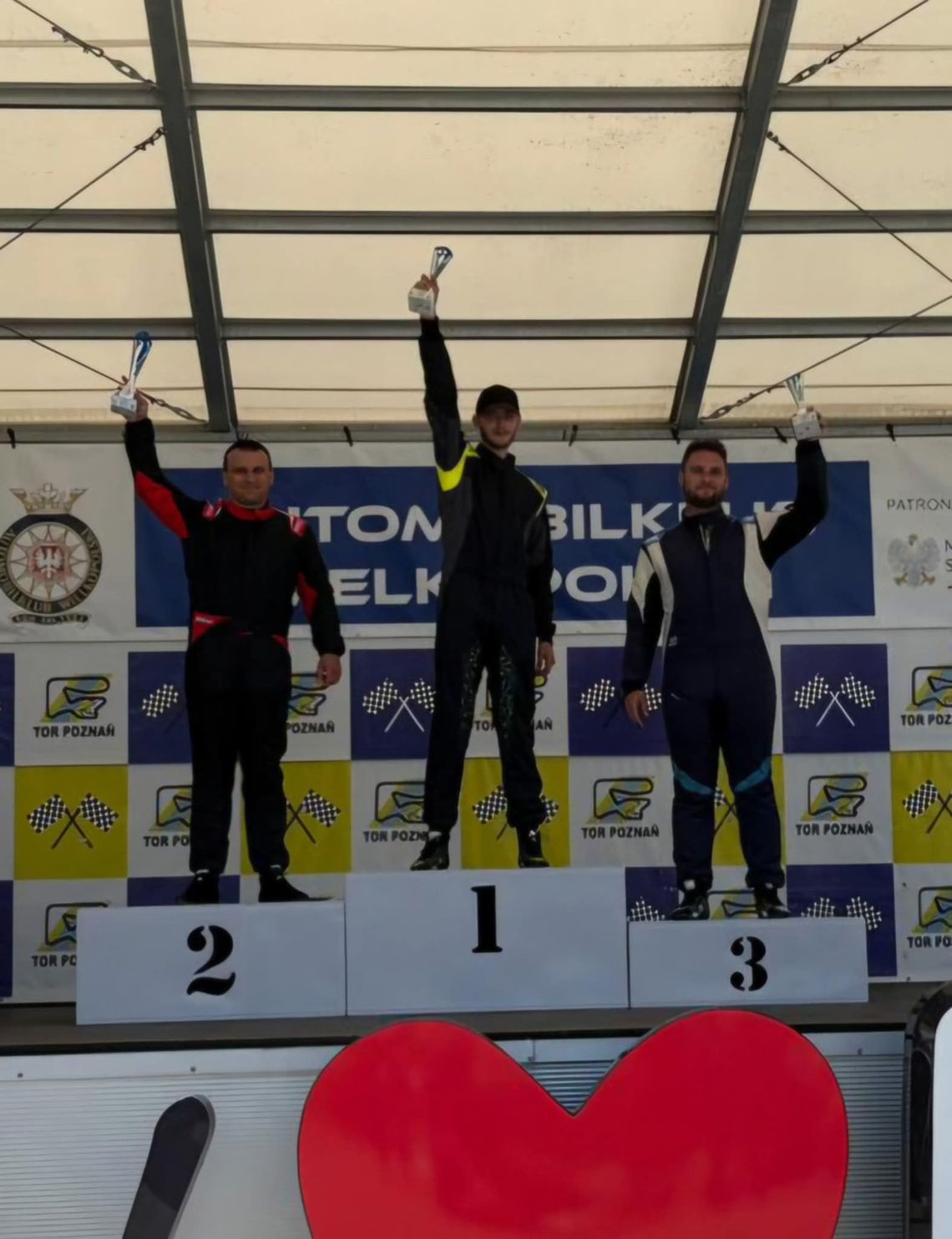 Zwyciężył na torze w Poznaniu