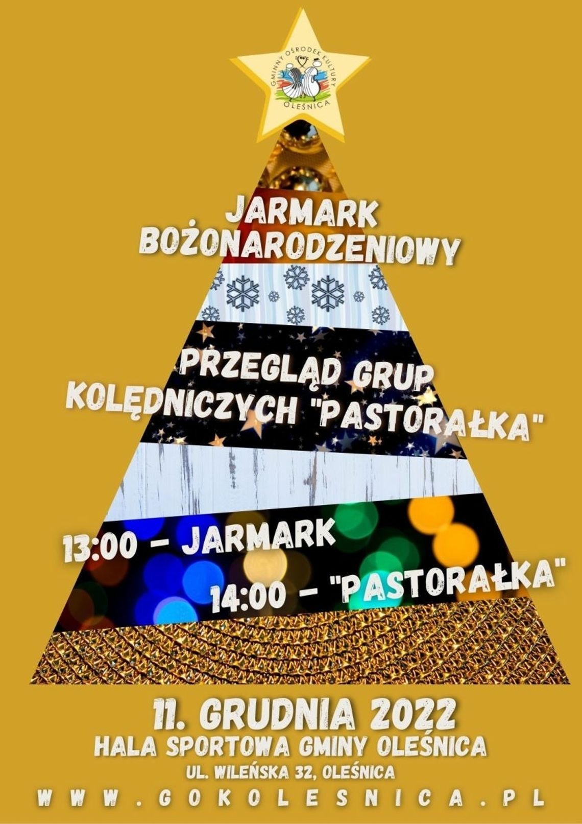 Jarmark Bożonarodzeniowy i „Pastorałka” w gminie Oleśnica