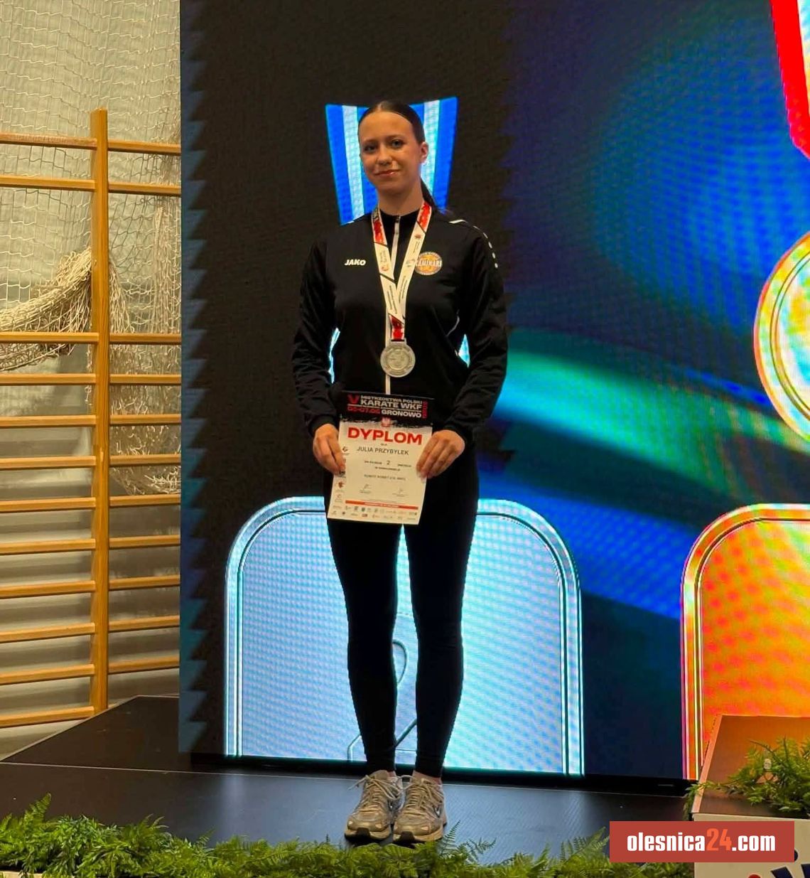 Julia Przybyłek wicemistrzynią Polski w karate! Julia Przybyłek wicemistrzynią Polski w karate!