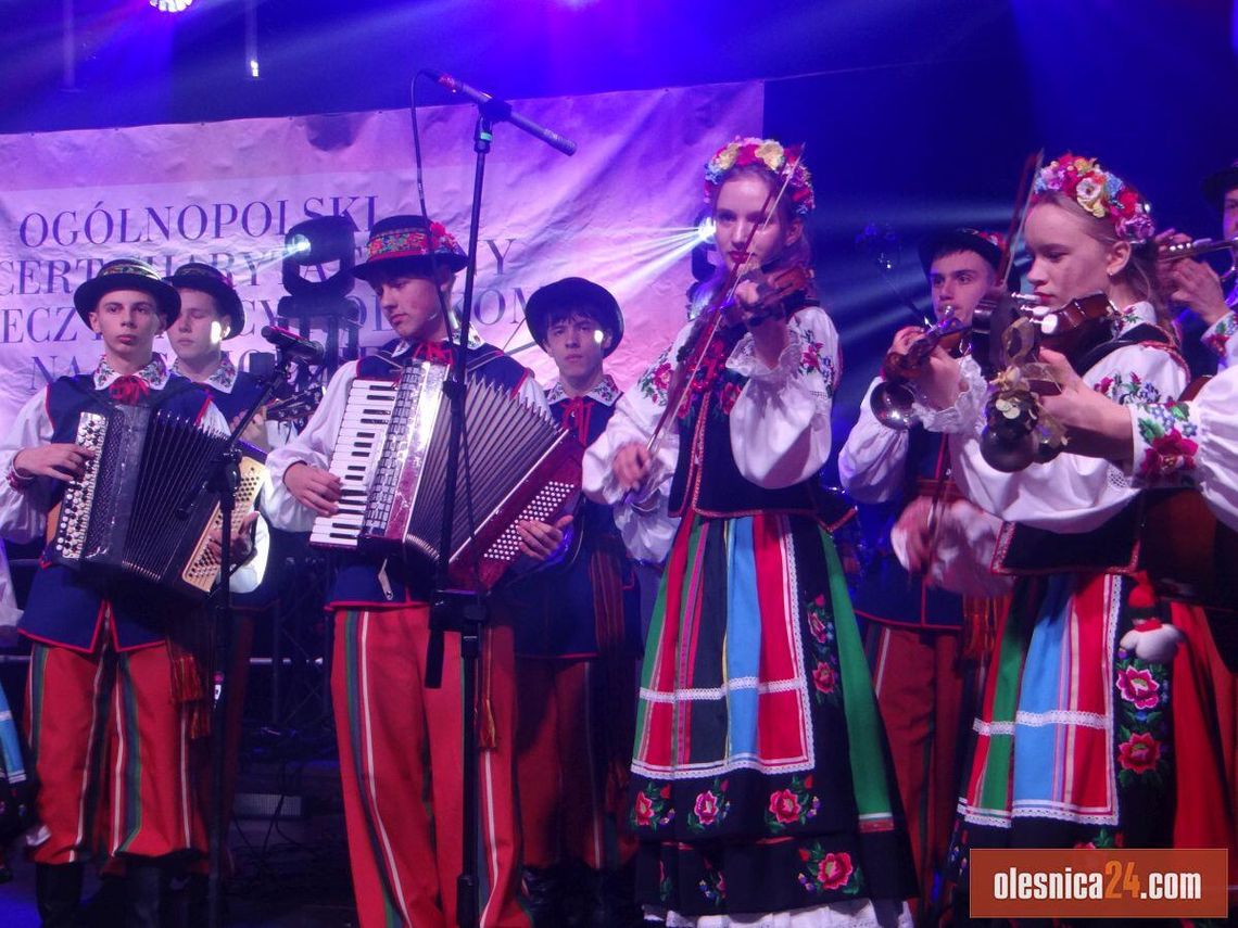 Justyna Steczkowska jak anioł w Sycowie