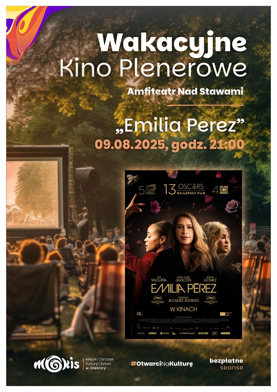 Wakacyjne Kino Plenerowe zaprasza na pierwszy seans