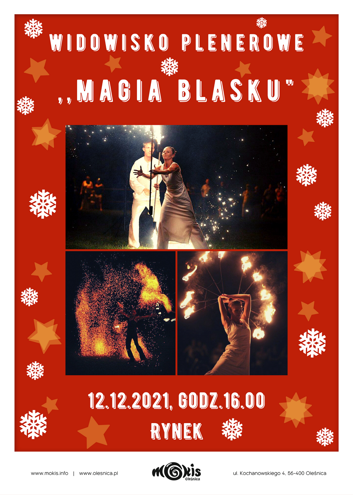 Już w ten weekend - widowisko plenerowe ,,Magia blasku"