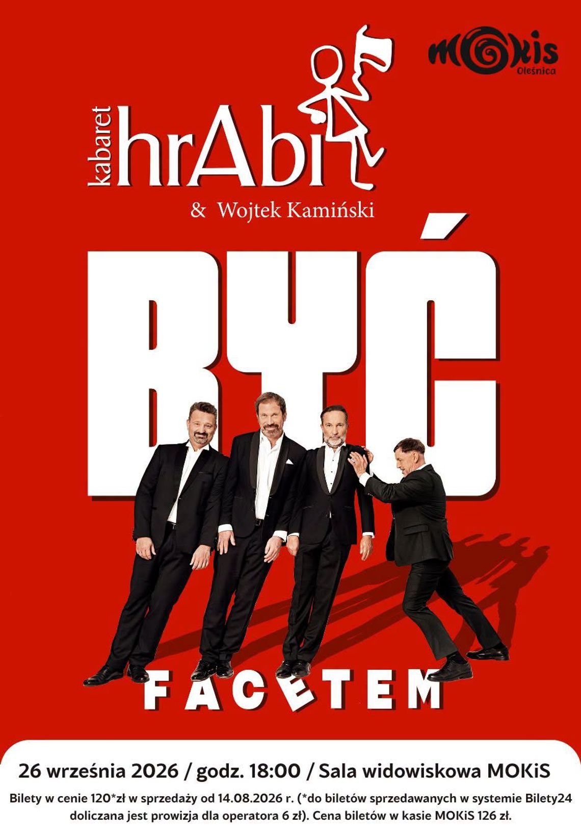 Kabaret hrAbi & Wojtek Kamiński wystąpią w MOKiS Kabaret hrAbi & Wojtek Kamiński wystąpią w MOKiS