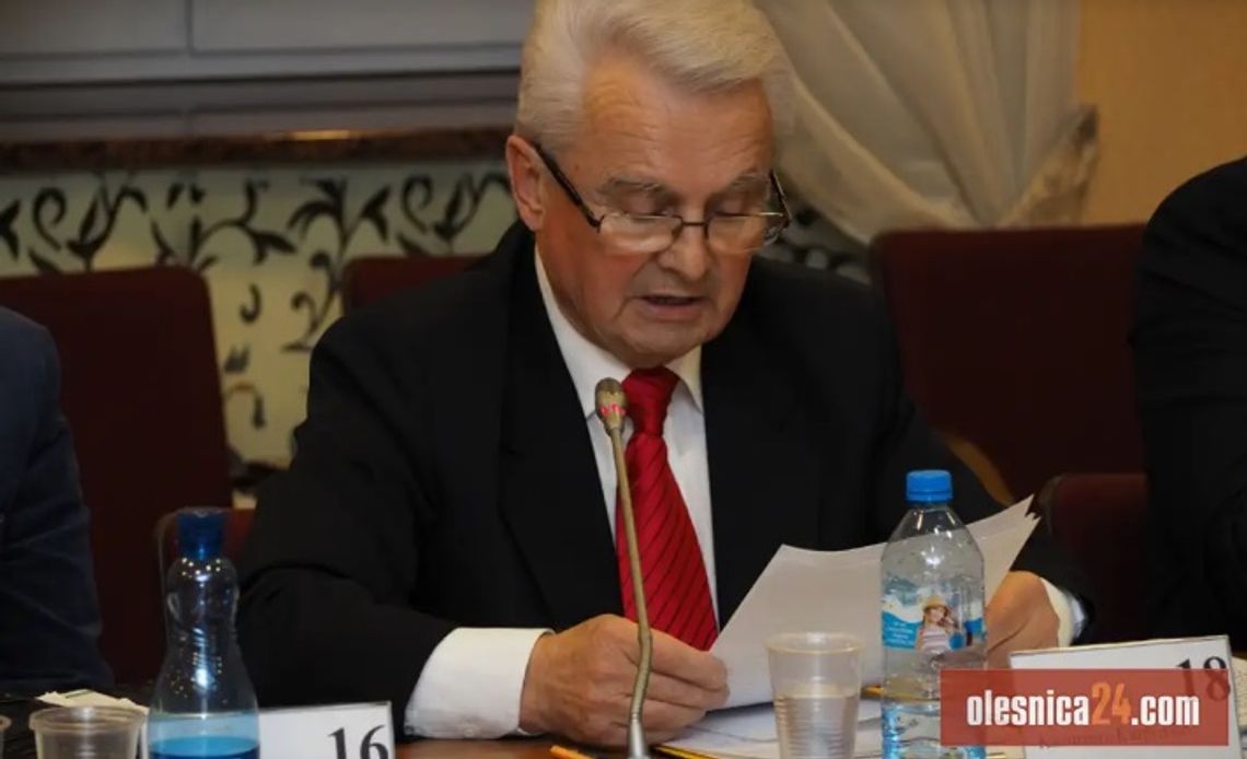 Kazimierz Karpienko skrytykował ROM i szefa Rady Miasta Oleśnicy