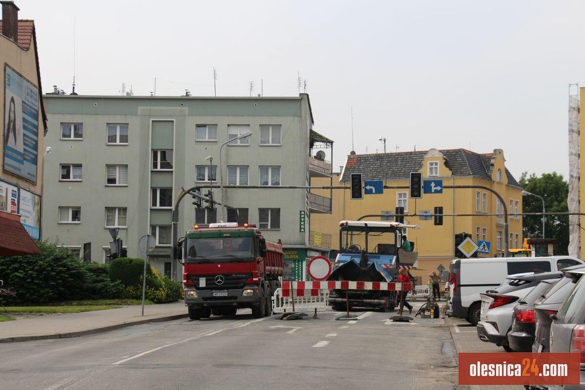Kiedy przywrócą ruch na Sinapiusa w Oleśnicy?